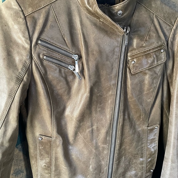 LAUNDRY leather Jacket - Picture 5 of 8